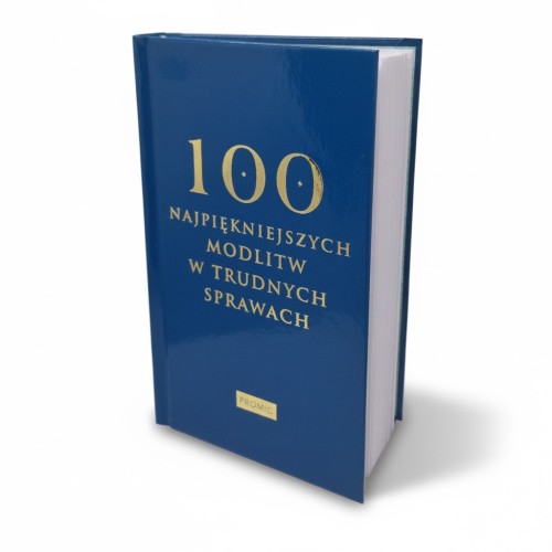 Elegancka twarda oprawa – granat ze złoconym tytułem.