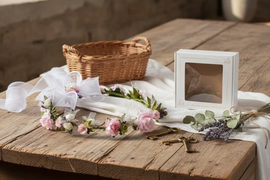 Realistyczne kwiaty premium zapewniają naturalny wygląd i trwałość przez cały dzień Komunii.