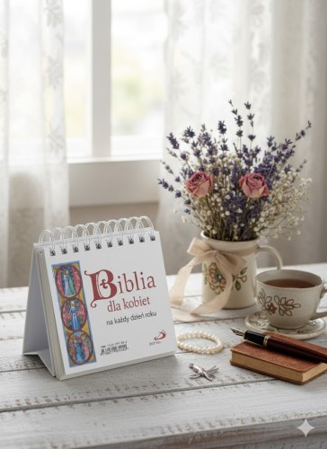 Kobieca forma i delikatna grafika Subtelne ilustracje i estetyczna oprawa podkreślające duchową wrażliwość kobiet.