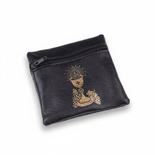 Etui na różaniec 8 × 8 cm – kompaktowe, idealne do kieszeni i torebki.