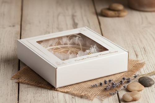 Pudełko na wianek komunijny IHS