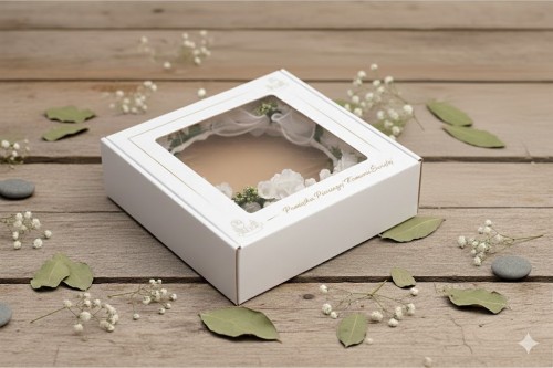 Pudełko IHS na wianek komunijny