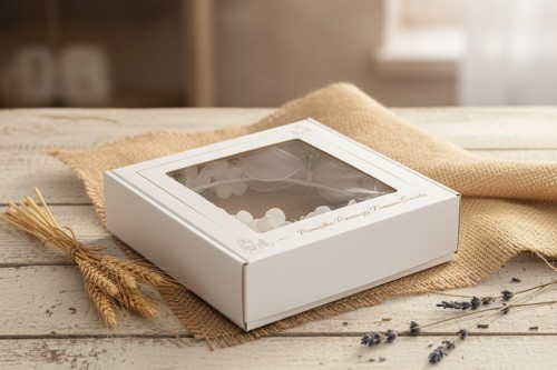 Pudełko IHS na wianek komunijny