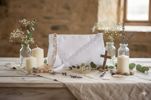 Delikatny chwost jako spokojny akcent dekoracyjny.