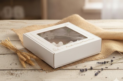 Pudełko IHS na wianek komunijny