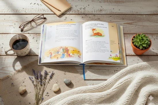 Książka religijna w twardej oprawie dla dzieci i dorosłych