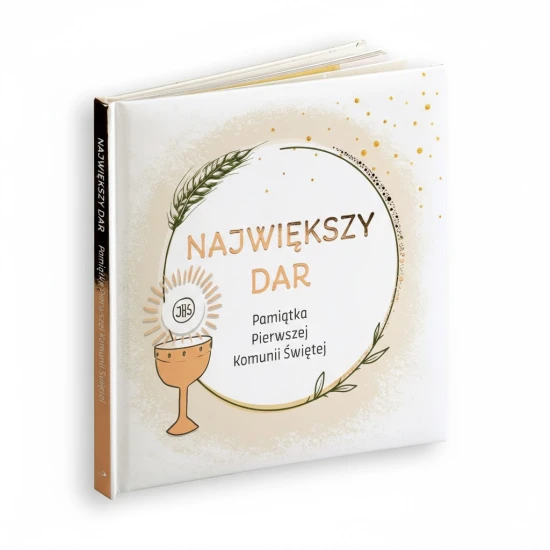Największy dar – album na zdjęcia i wpisy komunijne