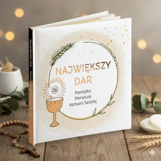 Album pamiątkowy Pierwszej Komunii Świętej