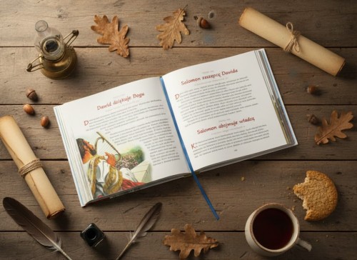 Codzienne czytanie Biblii wzmacnia więź z Bogiem, rozwija wyobraźnię dziecka i uczy patrzenia na świat przez pryzmat Ewangelii.