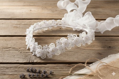 Drobne kwiatuszki subtelnie uzupełniają całość.