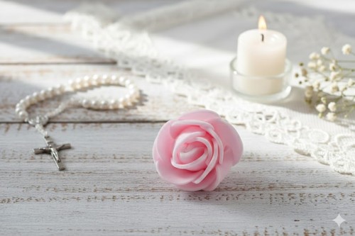 Piankowe płatki tworzą naturalną i harmonijną formę kwiatu.