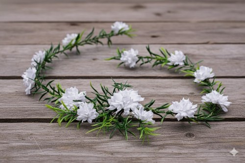 Uniwersalny rozmiar zapewnia wygodne i estetyczne ułożenie.