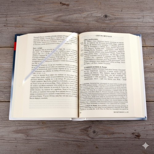 Najnowszy przekład z komentarzami i pomocami biblijnymi.