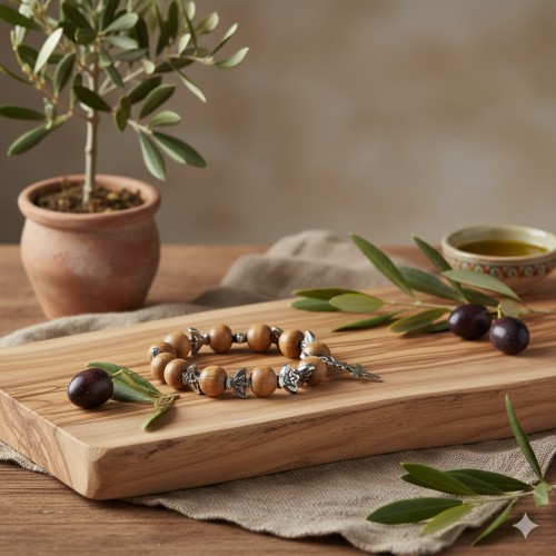 Metalowe przekładki z symbolem Ducha Świętego w formie gołębicy.