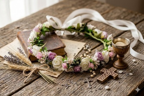 Wianek komunijny - najnowsza kolekcja