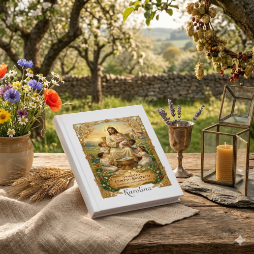 Biblia dla dzieci Jezus z dziećmi – Moja Pierwsza Biblia z personalizacją