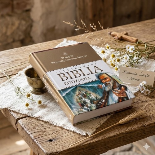 Biblia z ponad 100 historiami biblijnymi.