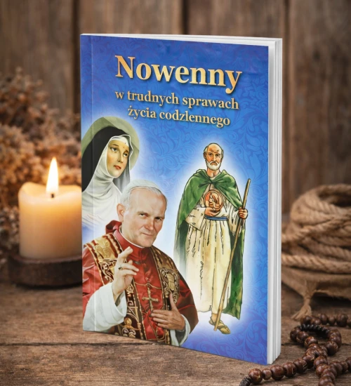 Zbiór modlitw do popularnych świętych.