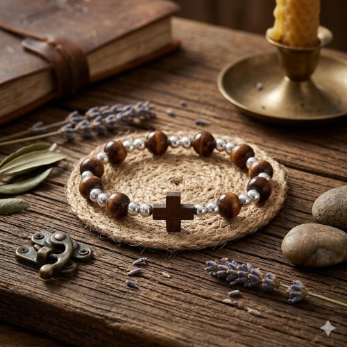 Bransoletka modlitewna do codziennego noszenia.