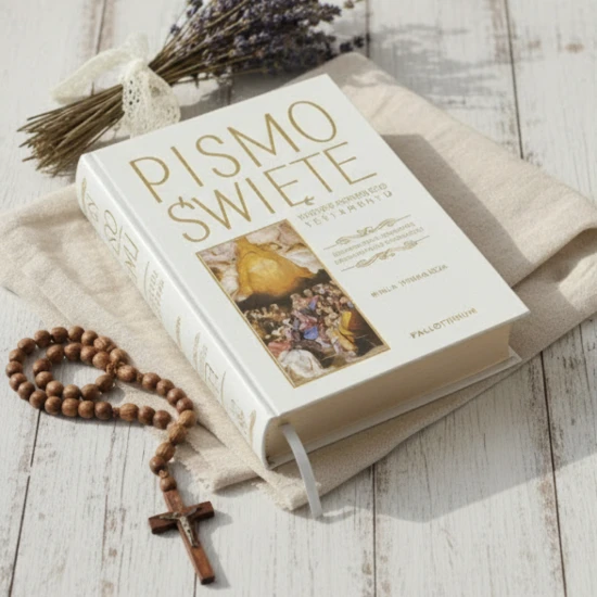 Biała okladka - Biblia Tysiąclecia - Pismo Święte Starego i Nowego Testamentu