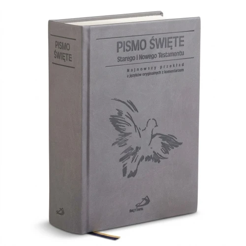 Pismo Święte Starego i Nowego Testamentu – twarda oprawa szara