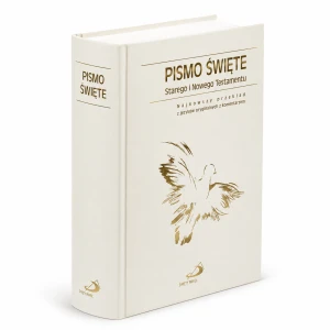Pismo Święte Starego i Nowego Testamentu – standard, oprawa twarda ecru 