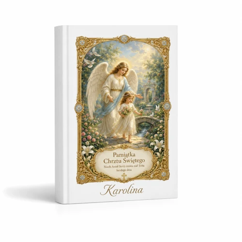 Biblia dla dzieci Anioł Stróż – Moja Pierwsza Biblia z personalizacją na Chrzest