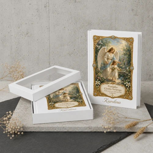 Biblia dla dzieci Anioł Stróż – Moja Pierwsza Biblia z personalizacją na Chrzest