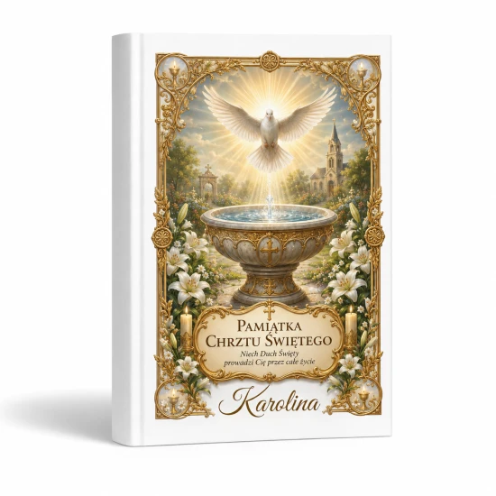 Biblia dla dzieci Duch Święty – Moja Pierwsza Biblia z personalizacją na Chrzest