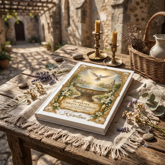 Biblia dla dzieci Duch Święty – Moja Pierwsza Biblia z personalizacją na Chrzest