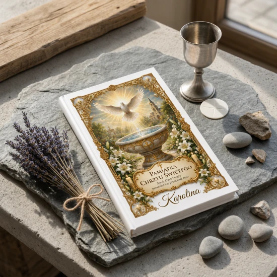 Biblia dla dzieci Duch Święty – Moja Pierwsza Biblia z personalizacją na Chrzest