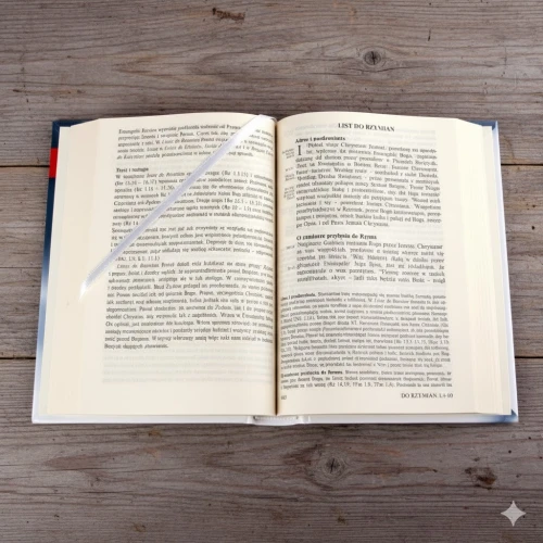Najnowszy przekład z komentarzami i pomocami biblijnymi.