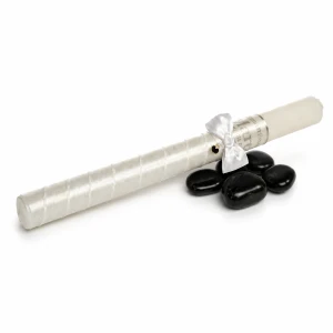 Imienna świeca sakramentalna SacraStone™ LIGHT – Onyks Czarny | Chrzest i Komunia