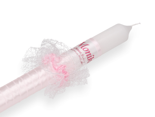 1265a.pngŚwieca do chrztu z imieniem i ozdobnym stroikiem MGIEŁKA