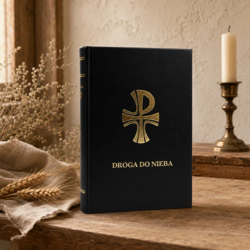 Modlitewnik „Droga do Nieba” – ekoskóra, tłoczenia (edycja premium)