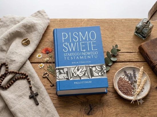 Pełne wydanie Pisma Świętego Starego i Nowego Testamentu.