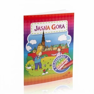 Kolorowanka z naklejkami "Jasna Góra"