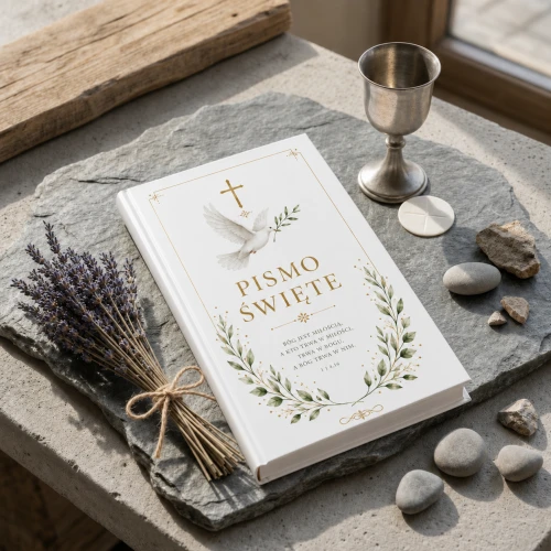 Moja Pierwsza Biblia COLUMBA™ – Pamiątka Chrztu Świętego z personalizacją