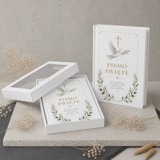 Moja Pierwsza Biblia COLUMBA™ – Pamiątka Chrztu Świętego z personalizacją