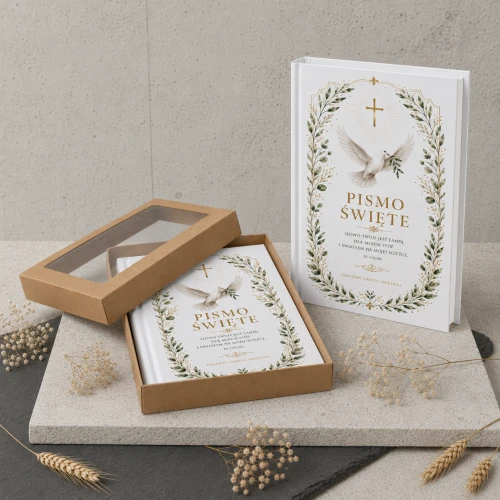 Moja Pierwsza Biblia COLUMBA™ – Pamiątka Chrztu Świętego z personalizacją