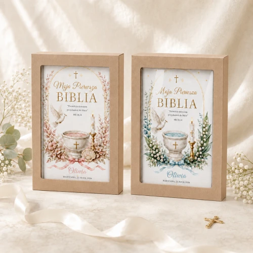 Moja Pierwsza Biblia BAPTISMA™ – pamiątka Chrztu Świętego
