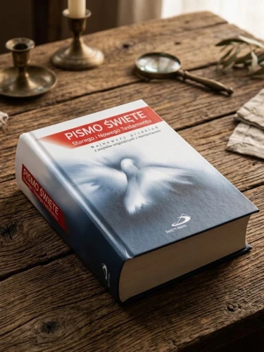 Biblia w poręcznym formacie 10,5 × 15,5 cm została wydana w trwałej, twardej oprawie.