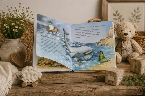 Dziecko poznaje m.in. stworzenie świata, Arkę Noego oraz historie Mojżesza, Jonasza i Dawida.