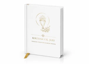 Modlitewnik komunijny „Kocham Cię, Jezu” – biały