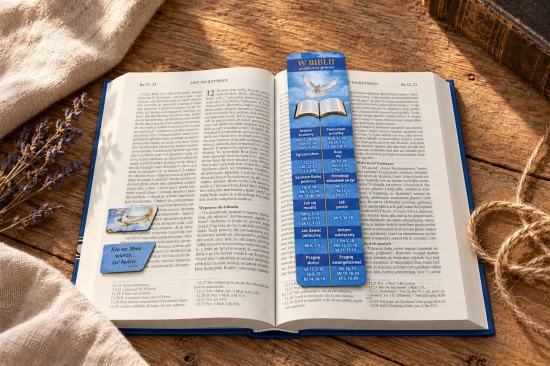 Zakładka do książki - W Biblii znajdziesz pomoc