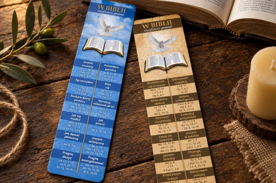 Zakładka do książki - W Biblii znajdziesz pomoc