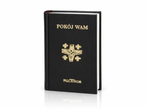 Modlitewnik „Pokój Wam” – czarny, duża czcionka