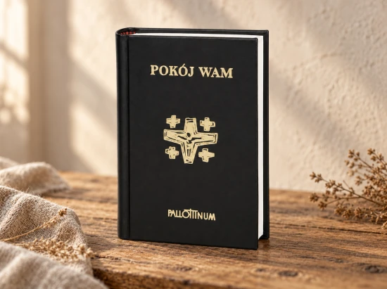 Poręczny format 10 × 15 cm ułatwia korzystanie z modlitewnika w domu i kościele.