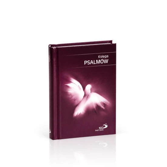 Księga Psalmów w poręcznym formacie i twardej, fioletowej oprawie.