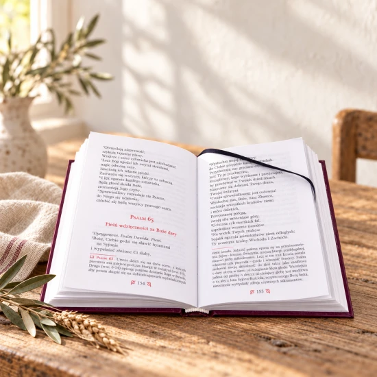 Kompaktowe wydanie psalmów przeznaczone do codziennej lektury i modlitwy.